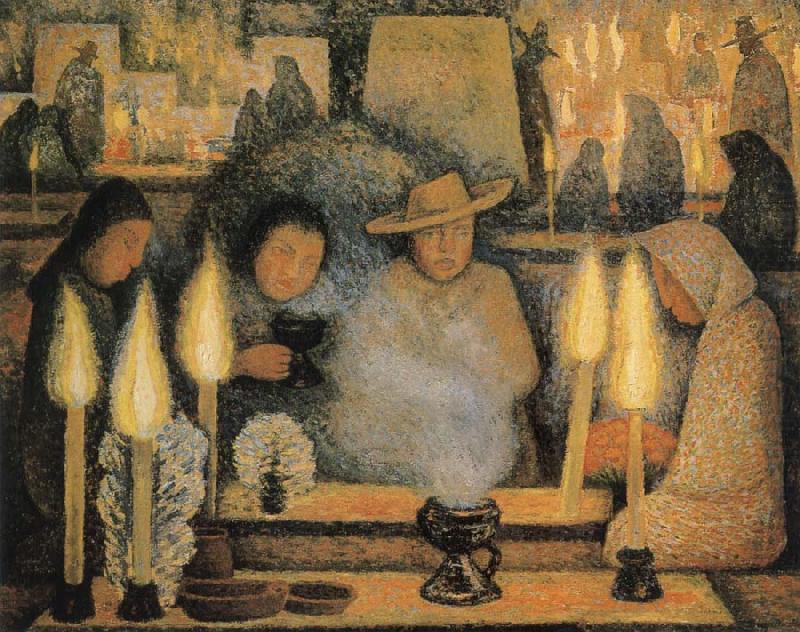 Diego Rivera Woman of Flapjack china oil painting image